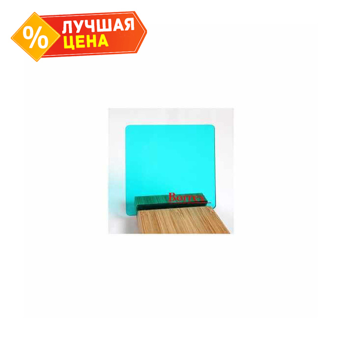 Монолитный поликарбонат 8 мм BORREX бирюза 2050х3050 мм